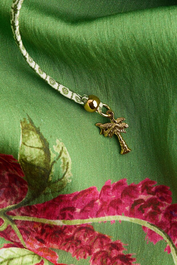 Bağlanan Askılı Elbise - 5