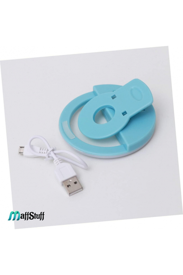 MaffStuff® Син LED селфи пръстен - 2