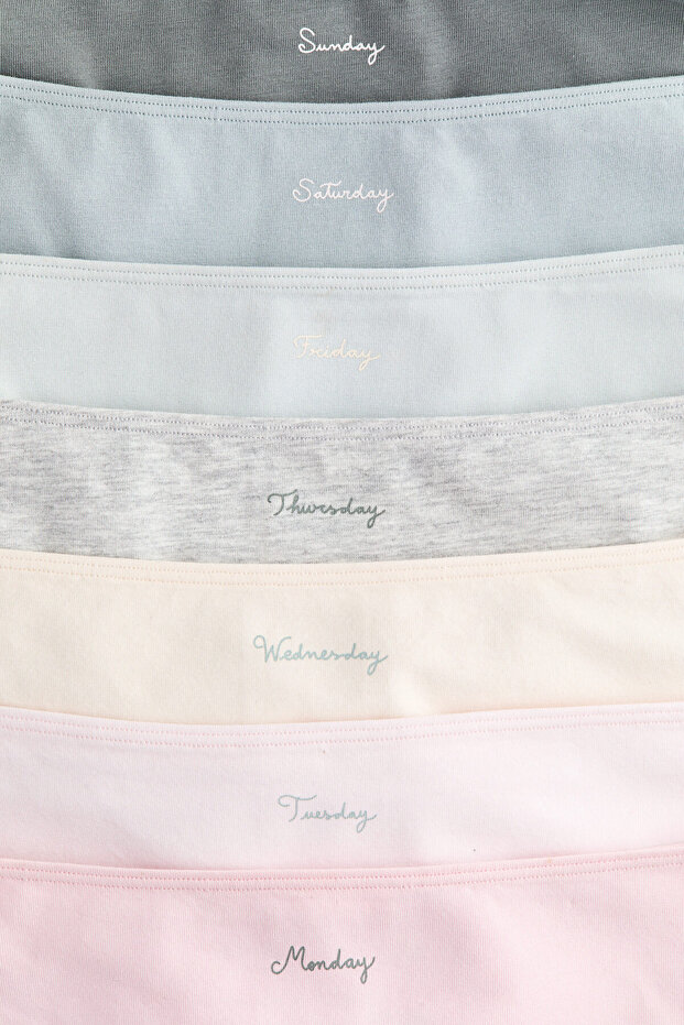 7'li Hipster Külot - 2