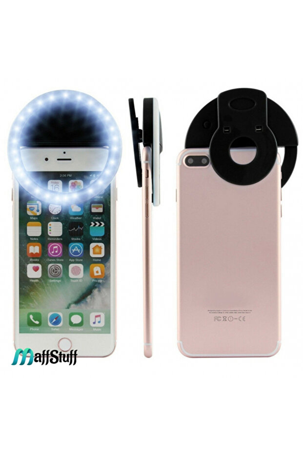 Selfie ring LED black MaffStuff® - 4