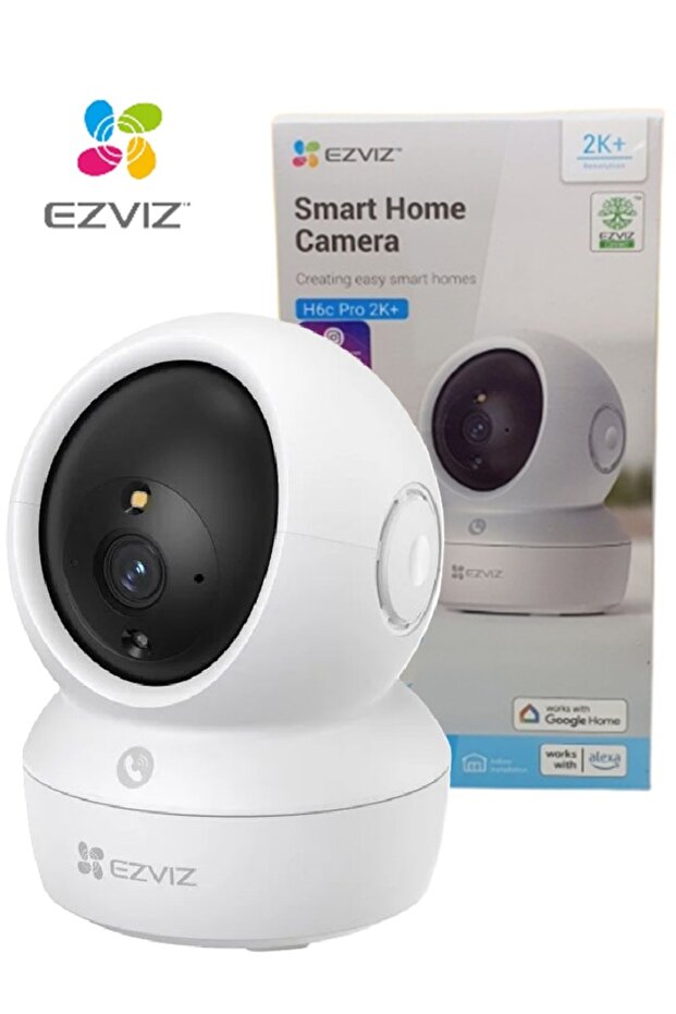 كاميرا مراقبة داخلية ذكية H6c Pro 2K بدقة عالية ( 3mp) ورؤية ليلية ملونة خاصية تحريك وإمالة 360 درجة