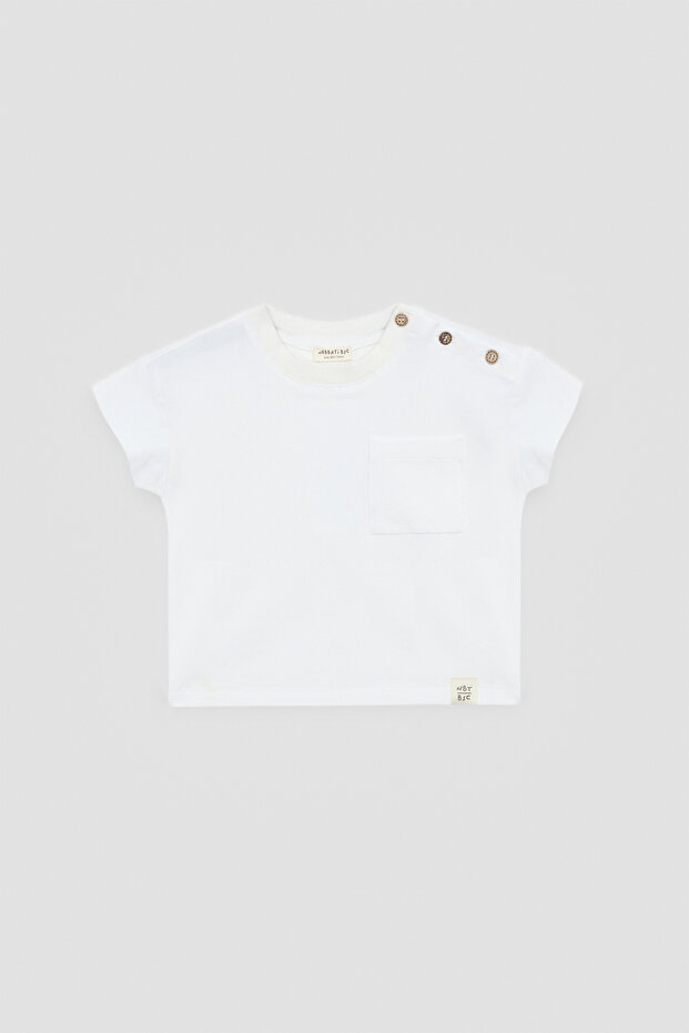 Baby Boy White Tshirt