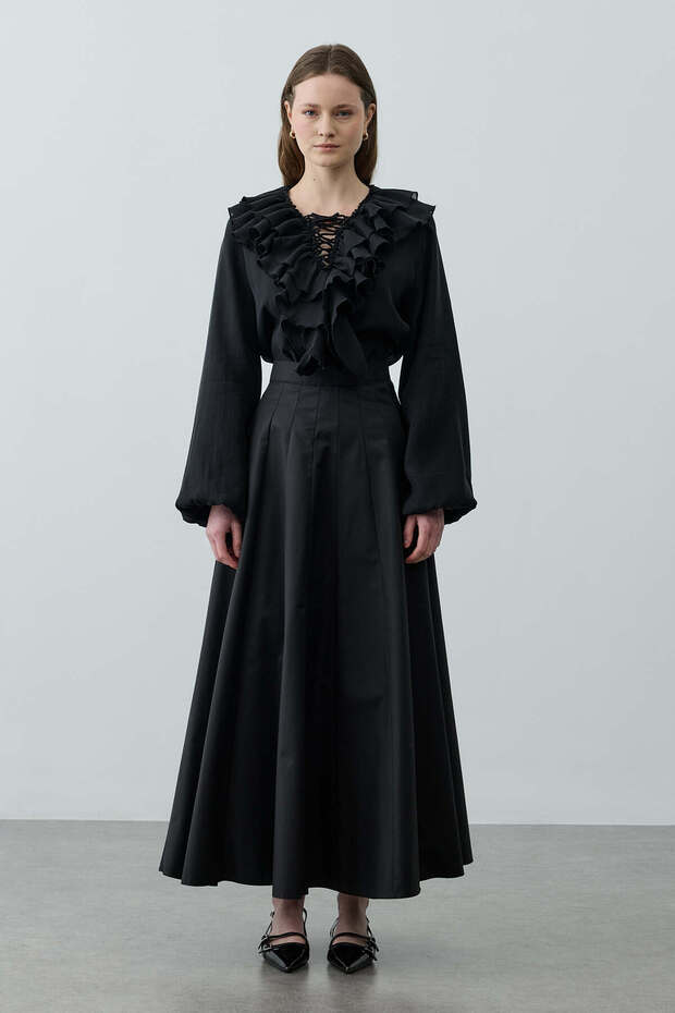 Multi-Piece Godeli Skirt Black