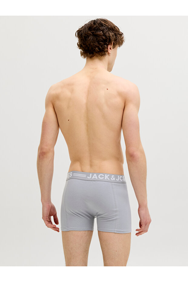 Pack of 3 - Printed Waistband Trunks - 4