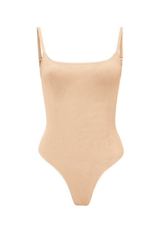 بدلة جسم بيج سادة - 5