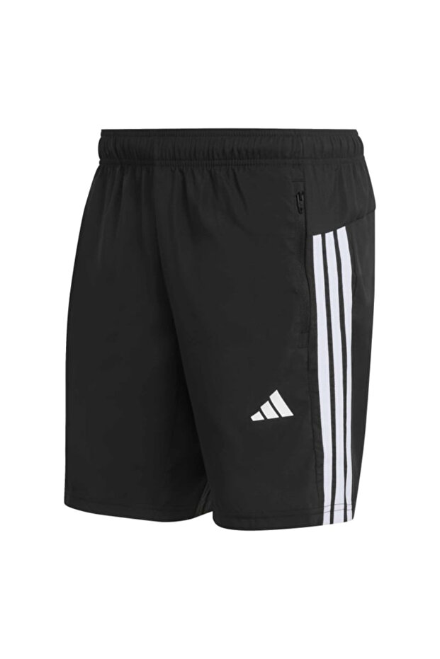 WORKOUT ESSENTIALS BASE 3 STRIPES DOKUMA ŞORT - 1