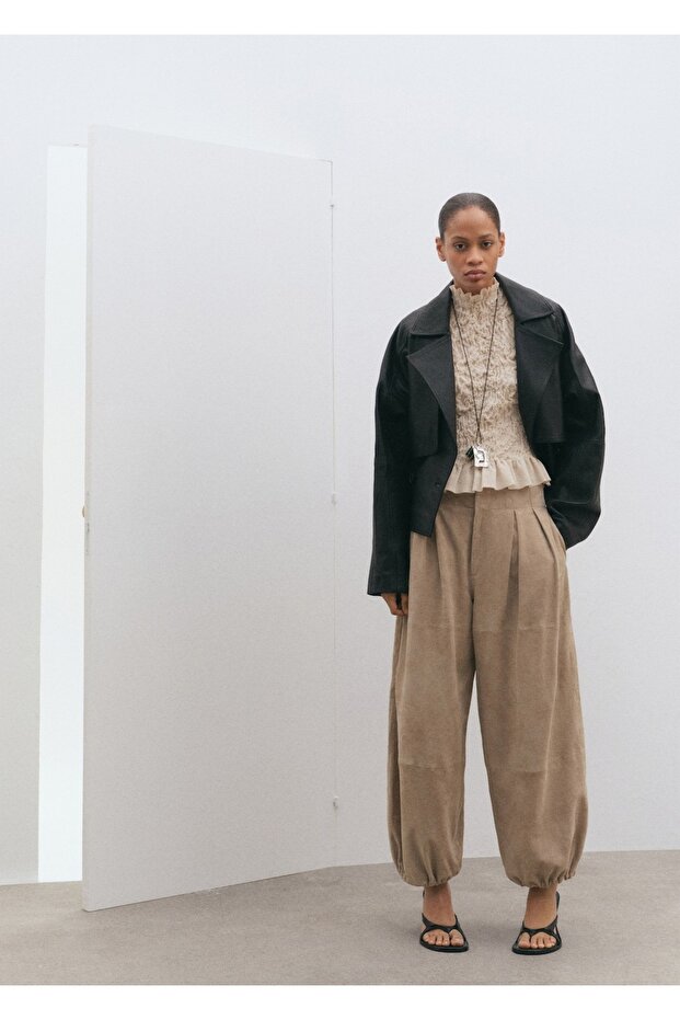 Dokulu triko bluz - 2