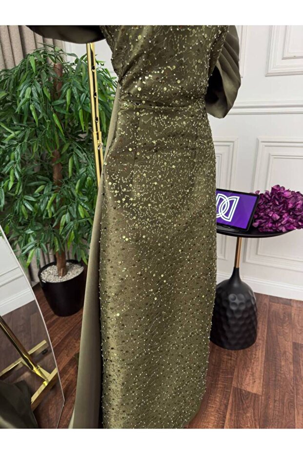 Sequin evening dress - 4