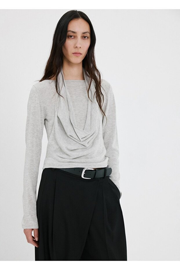 Karma tasarımlı kazak - 1