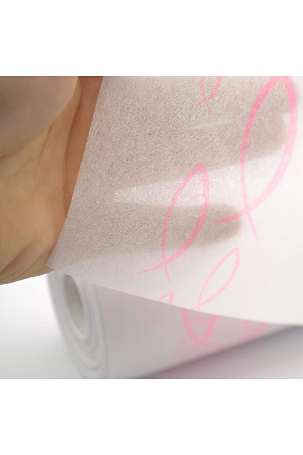 Decorative Table Runner - Fish Pattern, Polyester, Baptism, Pink - 28cm x 12m - 3