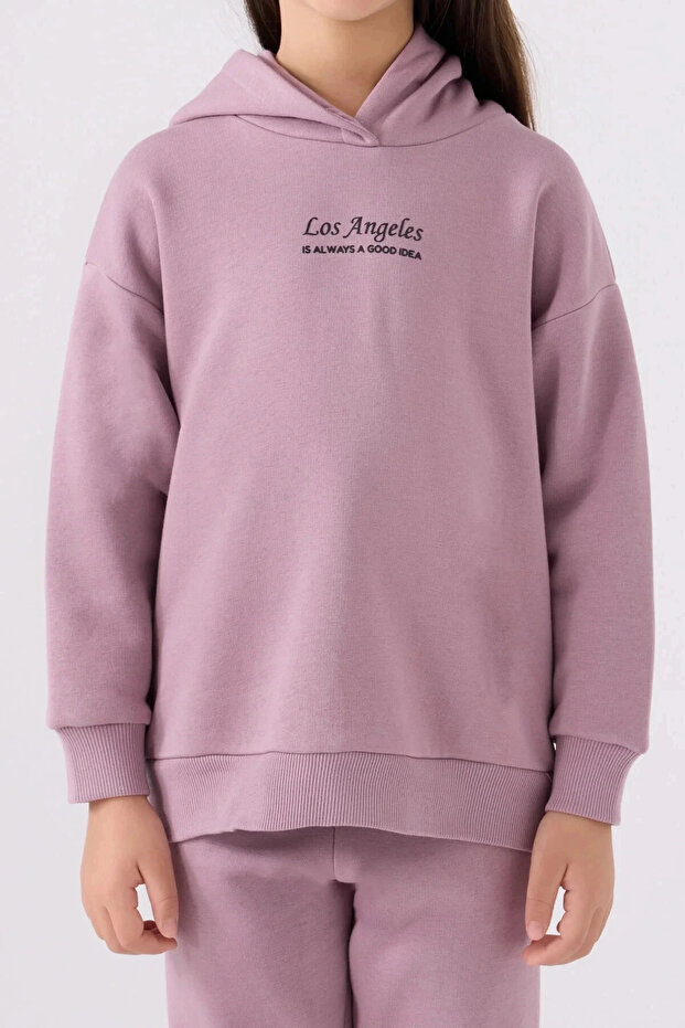 Devojčički roze trenerka set - 4