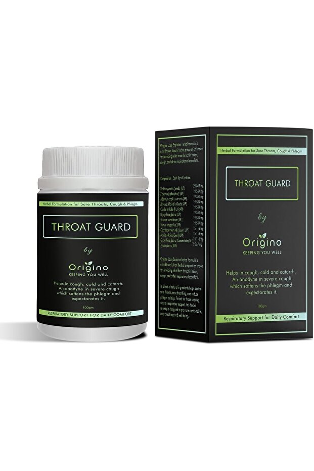 Throat Guard – Herbal Alternative Therapy | Supports Cough & Cold Relief, Relaxation & Recovery