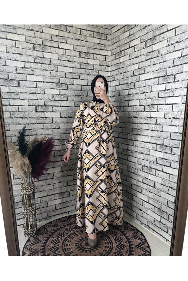 ŞAL ELBİSE KREP KUMAŞ - 2