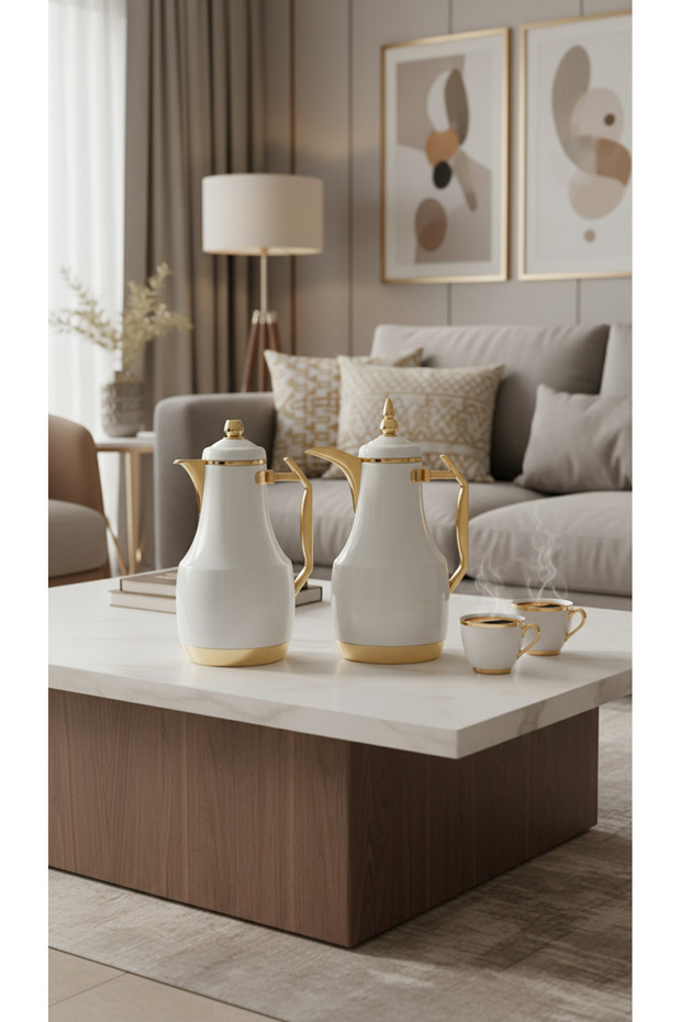 Tea or coffee thermos set - 4