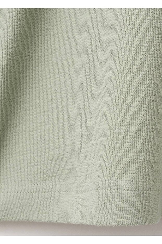 Regular kesim %100 pamuklu tişört - 5