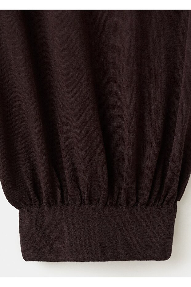 Balon kesim triko pantolon - 8