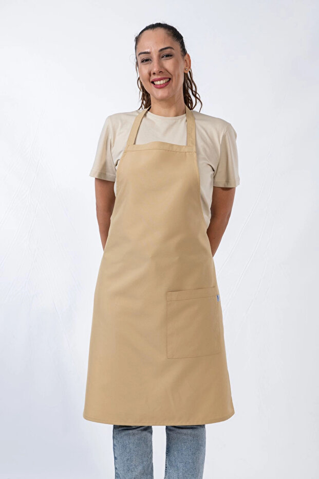 Thira Model Apron Beige - 3