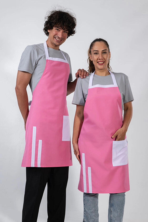 مريلة إيفيس موديل باللون الوردي