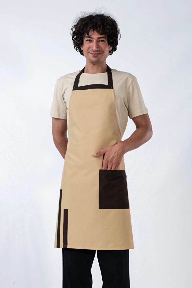 Efes Model Önlük Bej - 6