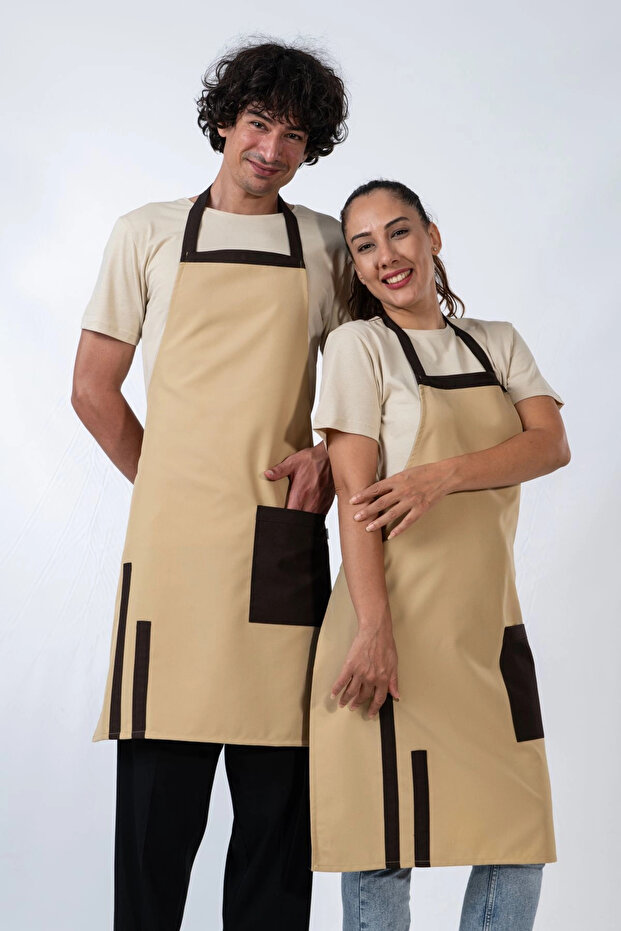 Efes Model Önlük Bej - 1