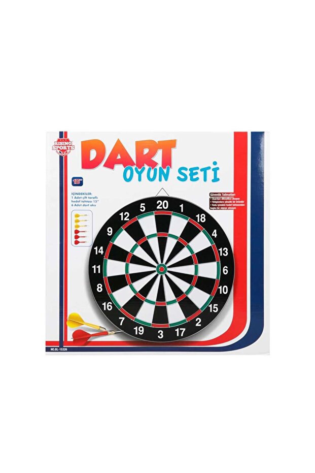 S00015326 DART 6 ARROWS 36.5CM.-SUN