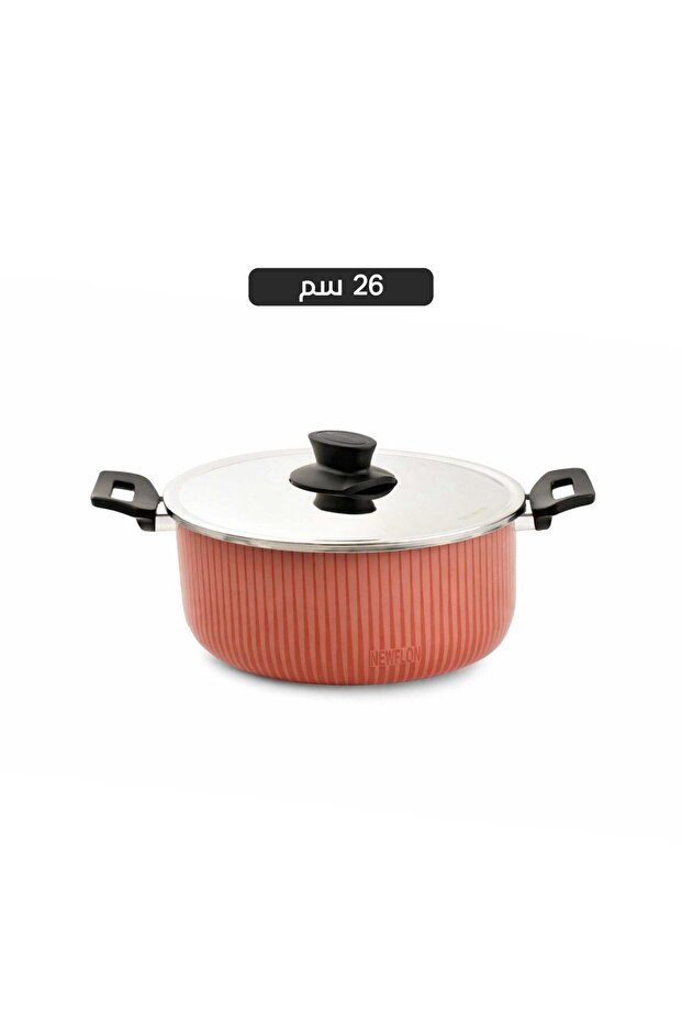 Neoflon 26cm pot with lid