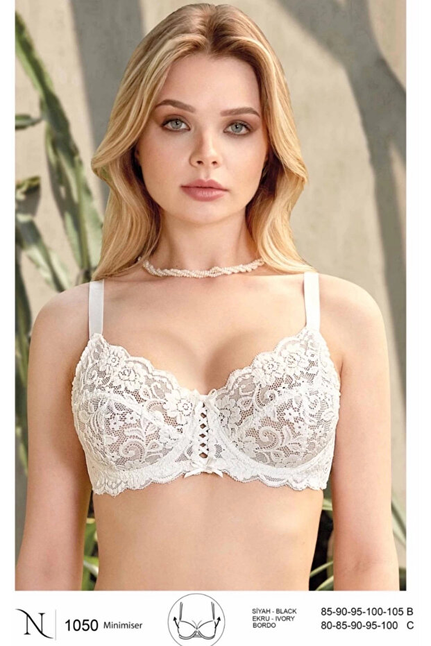 Nurteks 1050 Women's Underwire Lace Push up Bra
