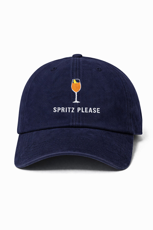 قبعة مطرزة قابلة للغسل ''SPRITZ PLEASE'' / قبعة مطرزة قابلة للغسل ''SPRITZ PLEASE''