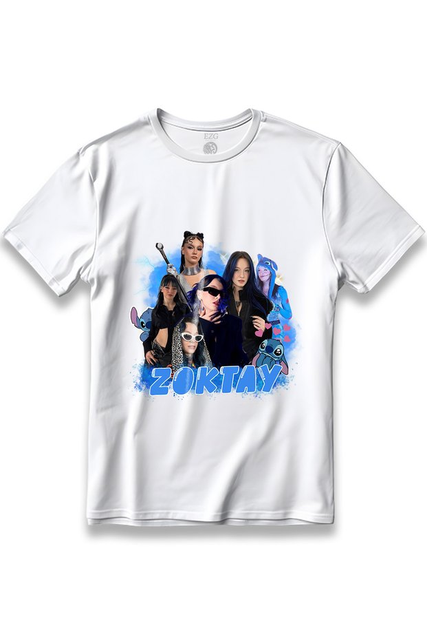 Manifest Zoktay Zeynep Oktay Printed T-Shirt Unisex 100% Cotton Breathable Thick Fabric T-Shirt