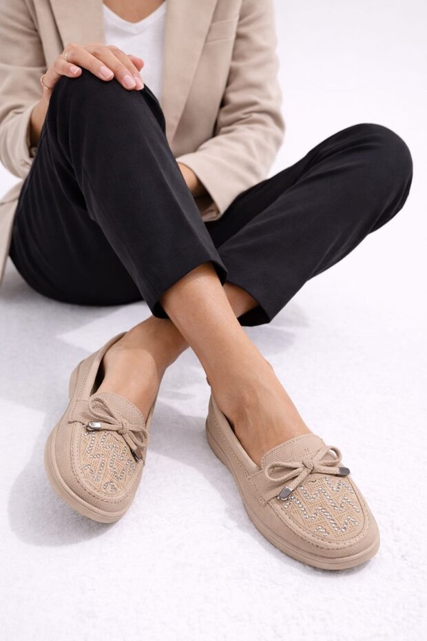 Women's Comfort Sole Orthopedic Loafer Daily Young Mother Shoes Ballerinas