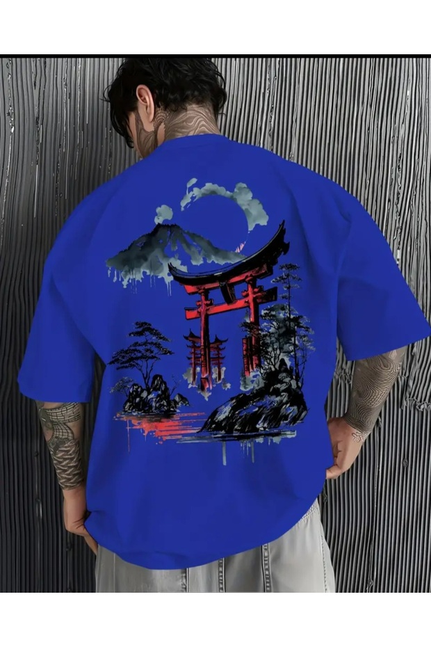 Japanese Style, Oversized T-Shirt, Men's T-Shirt, Unisex T-Shirt, Printed T-Shirt, Street Fashion, Graphic