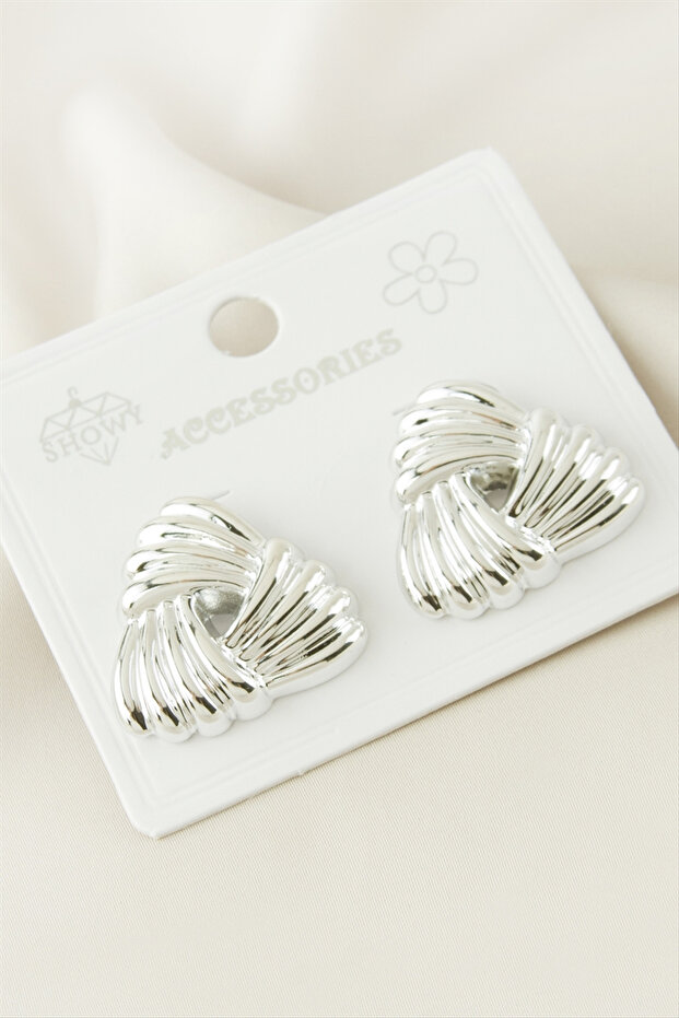 Triangle Plastic Earrings
