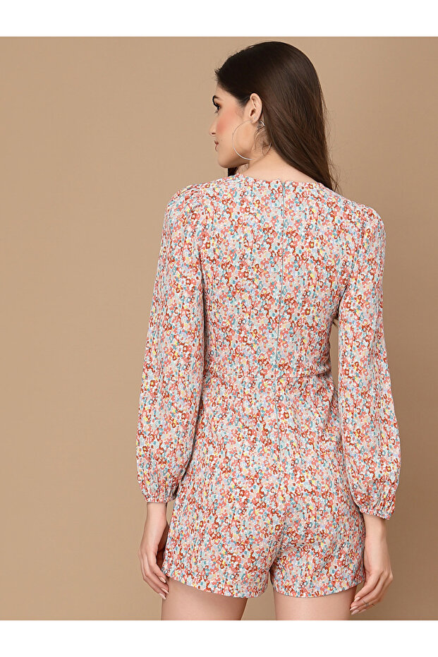 بدلة لعب مطبوع متعددة الألوان - 3