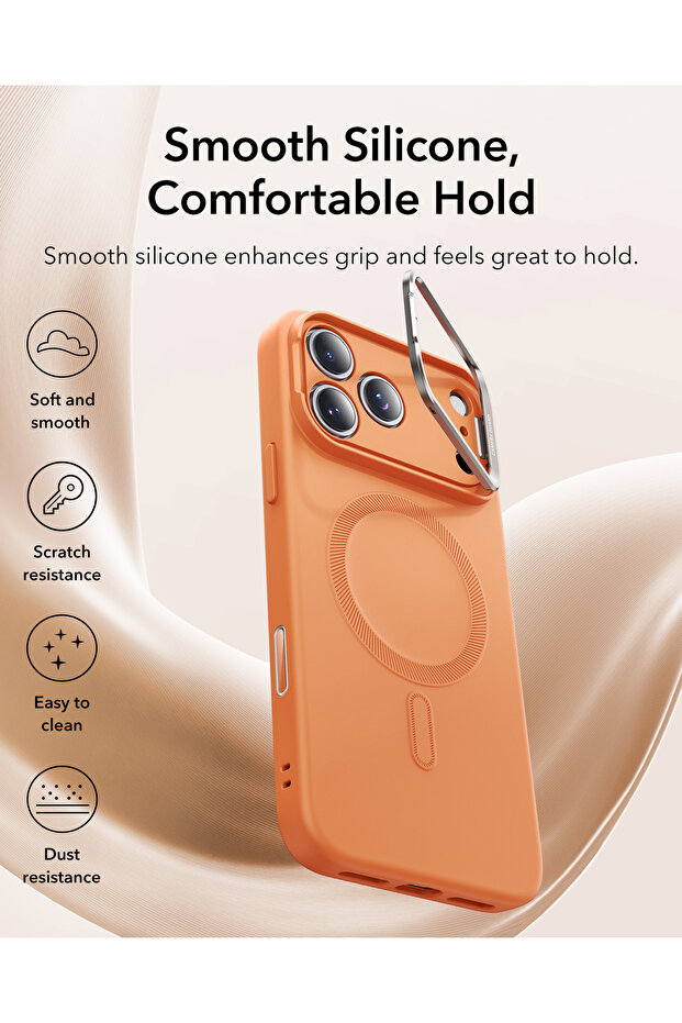 iPhone 17 Pro Max Cloud Soft Case + Camera Lens Protector Set - 6