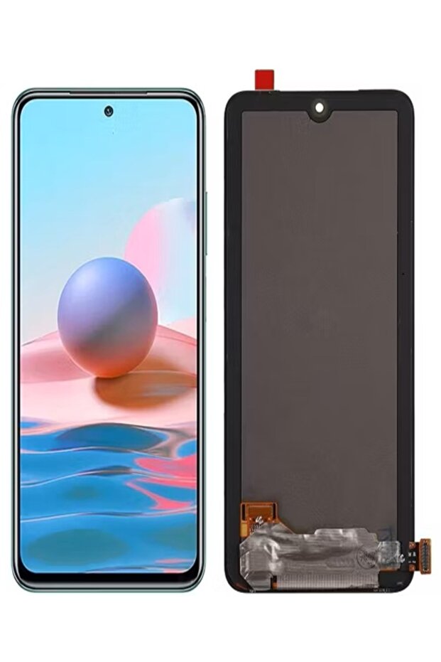 لوحة شاشة LCD تعمل باللمس من نوع TFT لهاتف Redmi Note 10 4G - 2