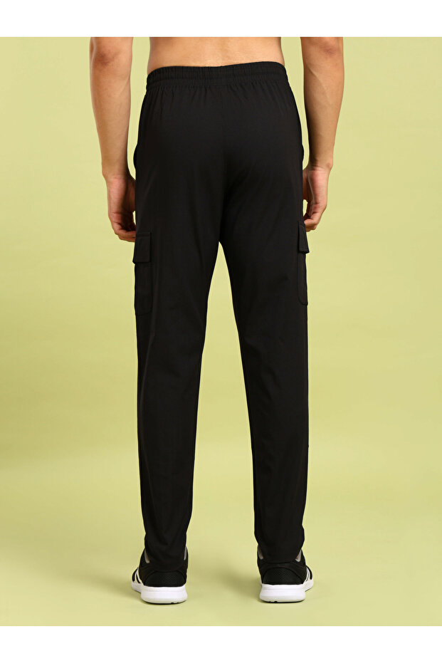 بنطال كارجو سادة برباط على الخصر - 3