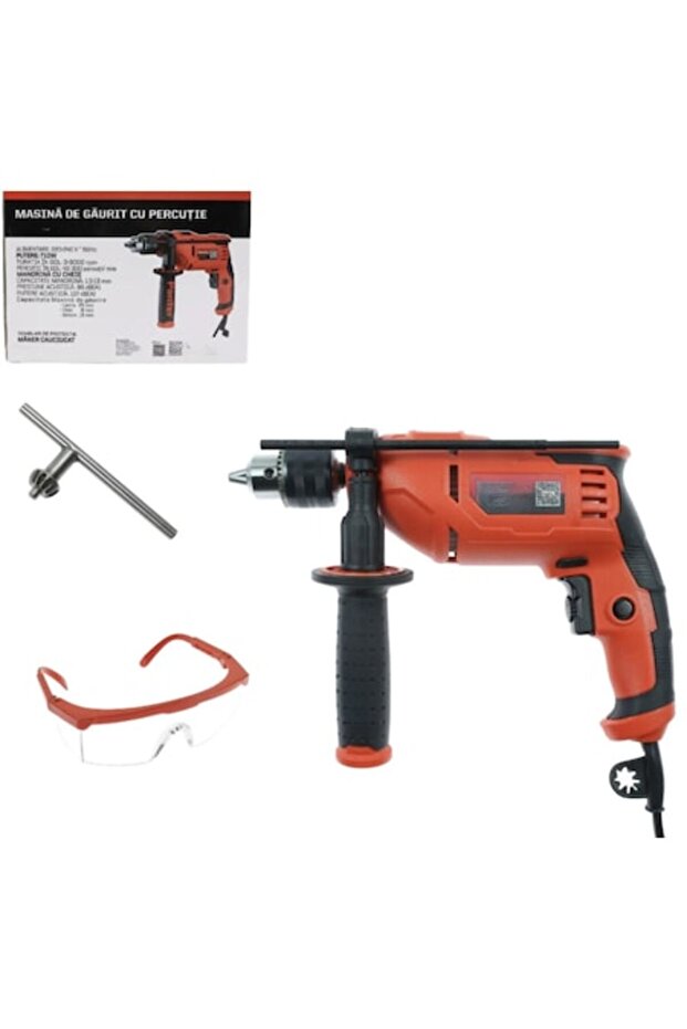 Impact Drill with Cable, 710 W - 1