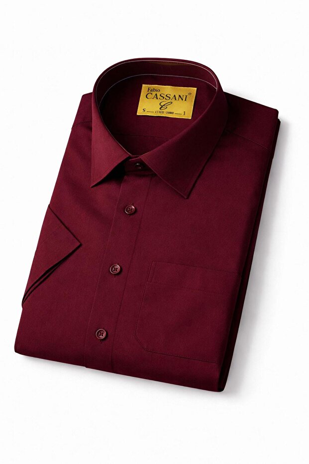 Short Sleeve Classic Men's Dacron Shirt 7549