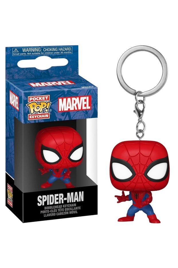Funko Pop Keychain Spider-Man New Classic