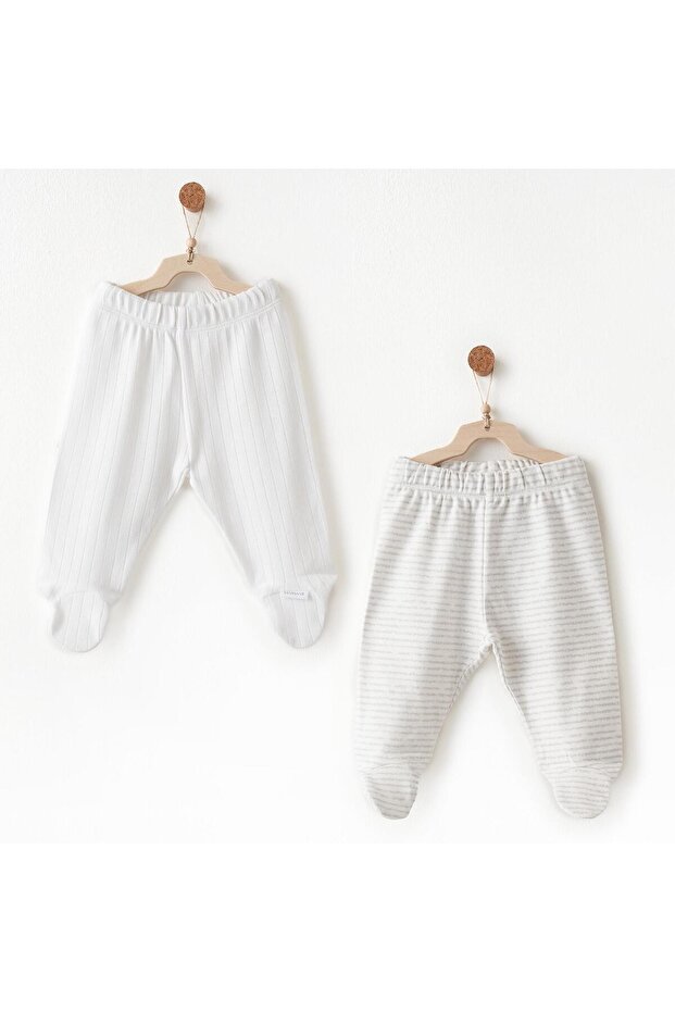Baby boy booties and pants 2-piece set anw-ac26585