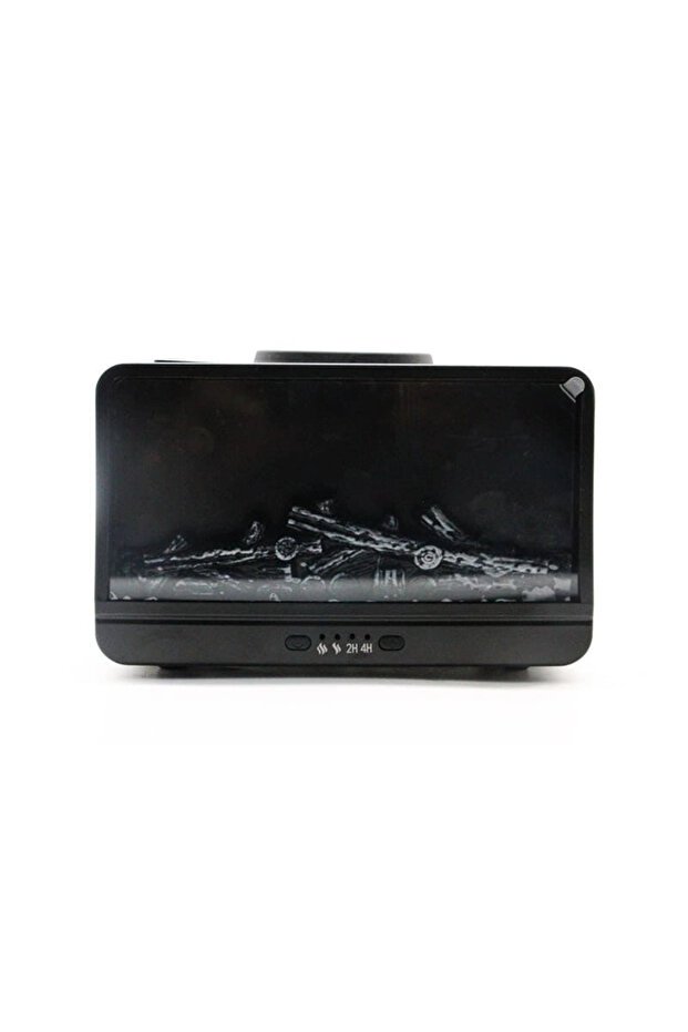 Steam Humidifier & Aromatherapy Diffuser with Fireplace Effect - 1