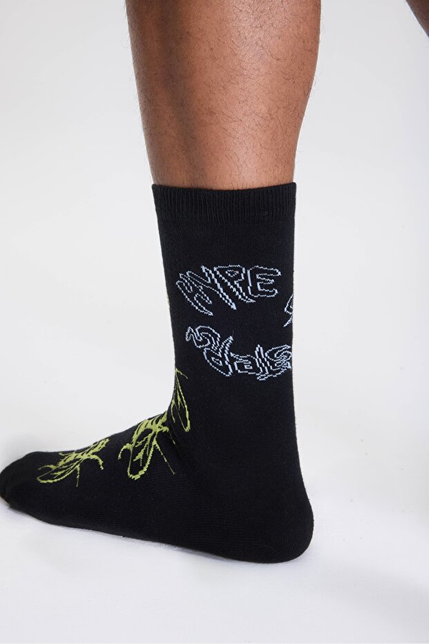 Buzz - Patterned Socks - 4