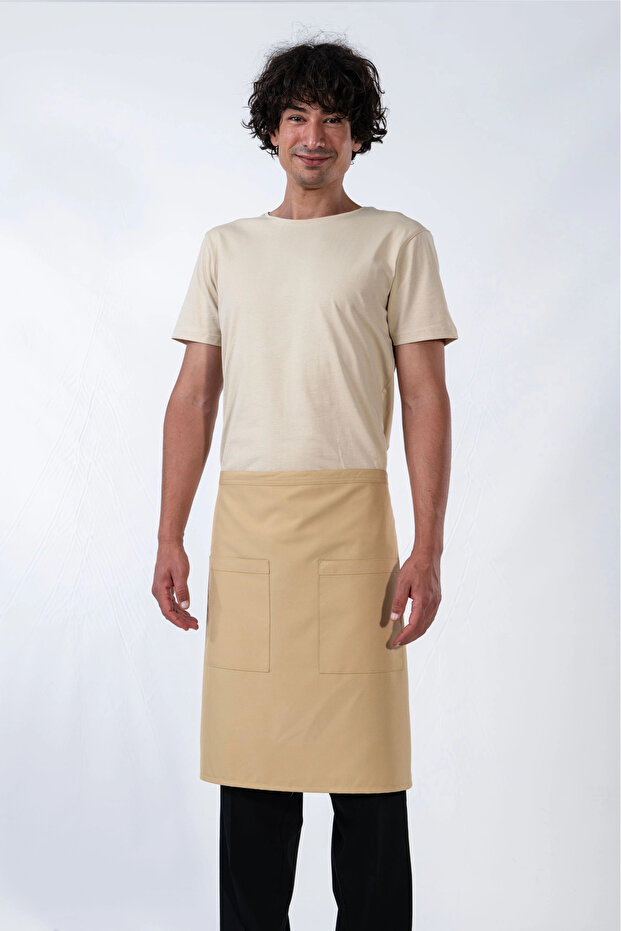 Abant Model Half Apron Cream - 2