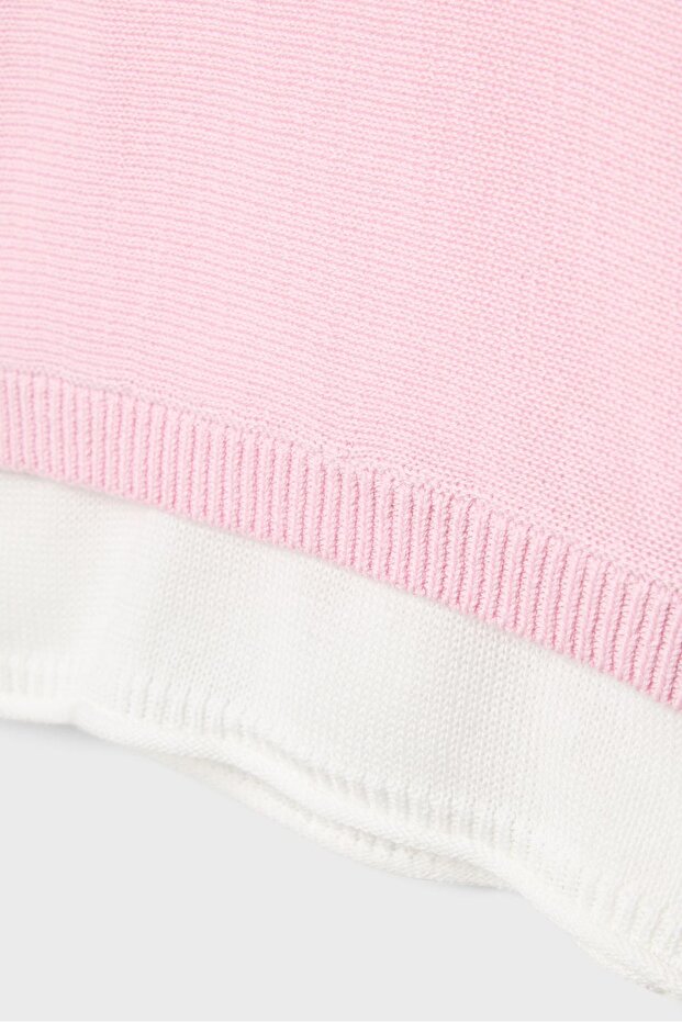 Geniş yaka çift katlı kazak - 8