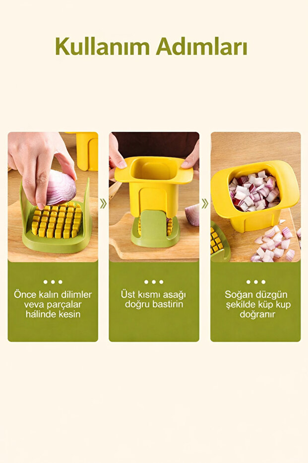 Vegetable Fruit Chopper Multifunctional Practical Fast Cutting Easy Use - 4