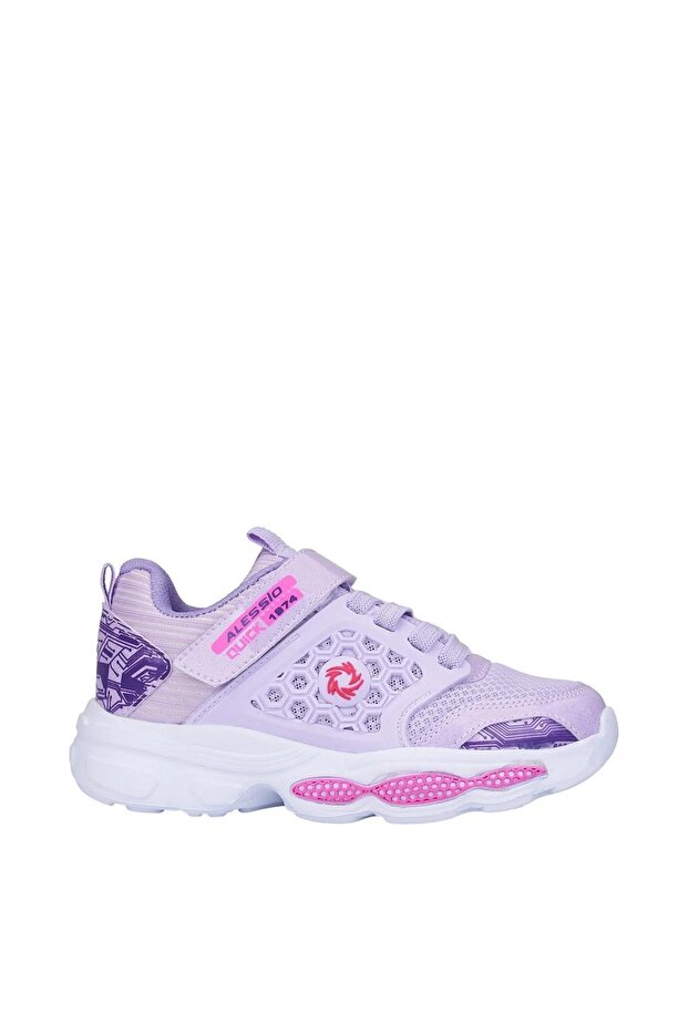 019 Orthopedic Girls' Lilac Comfortable Sneaker