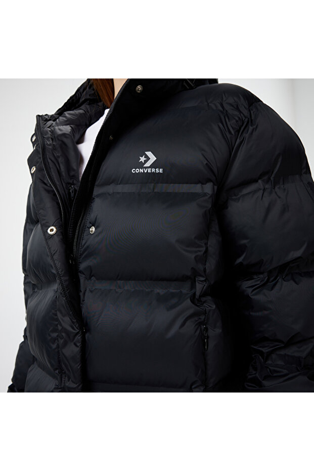 Kadın Siyah Mont - 5