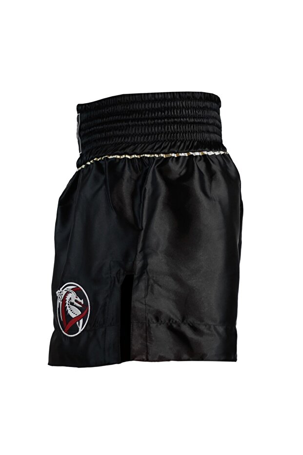 MT3033 Muaythai Şortu Siyah Kick Boks Şortu - 3