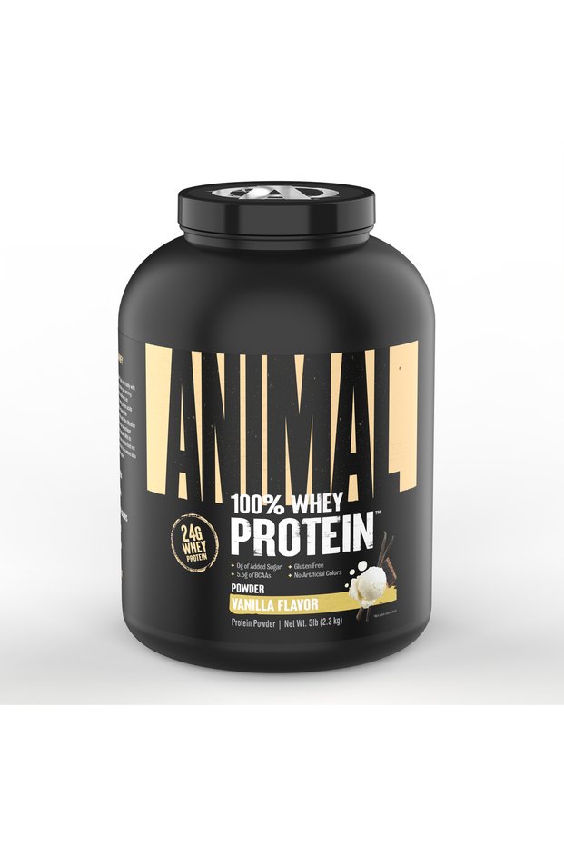 Animal, 100% Whey Protein 2.3kg Vanilla Flavored