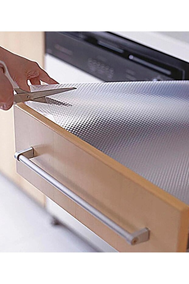 Eva Anti-Slip Transparent Shelf, Drawer, Shoe Rack, Kitchen, Other Cabinets, Refrigerator Cover, 45cm X 10 m